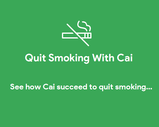 Quit Smoking with Cai(Flutter)